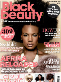 Black beauty magazine feature